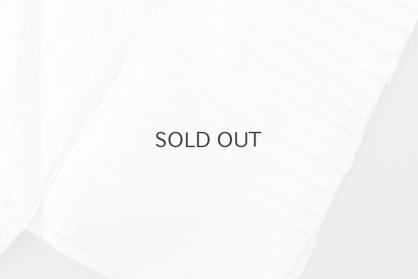 画像4: Khadi Silk Tuck Ruffle Collar (WH)