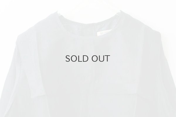 画像3: Khadi Silk Back Button Sailor Blouse (CH)