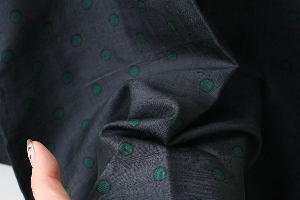 画像4: Khadi Silk Back Button Sailor Blouse (CH)