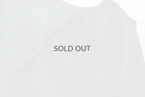 画像6: Khadi Silk Back Button Sailor Blouse (CH)