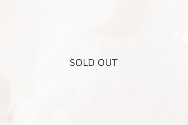 画像7: Khadi Linen Tuck Collar Blouse (EC)