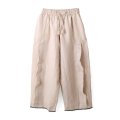 Khadi Linen Ruffle Tuck pants (EC)