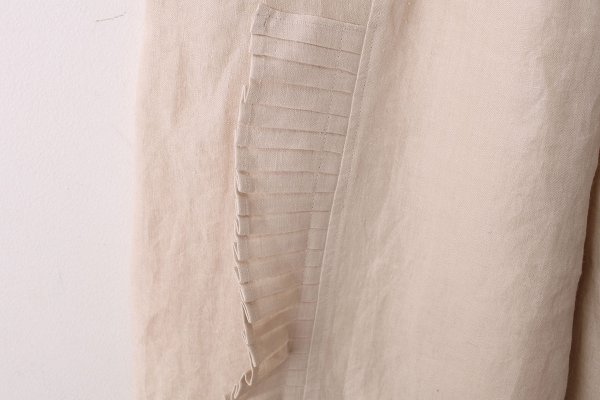 画像5: Khadi Linen Ruffle Tuck pants (EC)