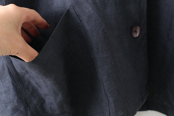 画像9: Khadi Linen Raglan Jacket (CH)