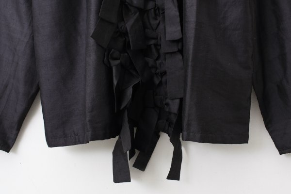 画像8: Khadi Silk Ribbon Light Jackt (BK)