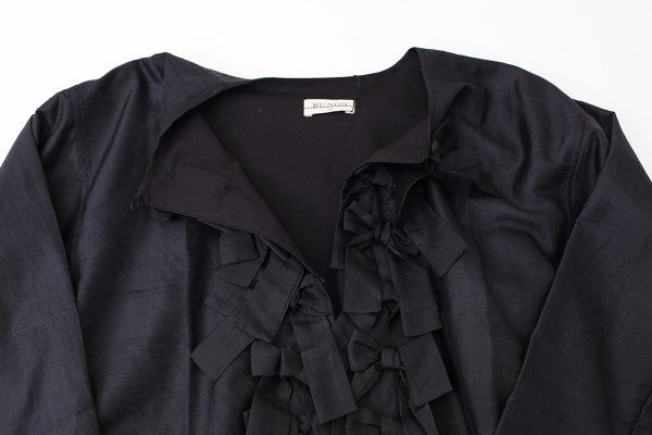 画像4: Khadi Silk Ribbon Light Jackt (BK)