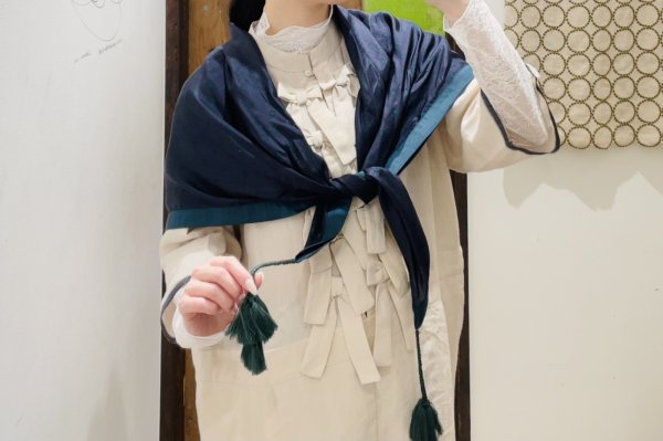 画像20: Khadi Linen Ribbon Overalls (EC)