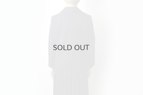 画像16: ウールギャバ 丸襟ジャケット (NV)