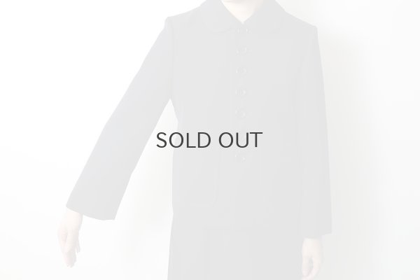 画像17: ウールギャバ 丸襟ジャケット (NV)