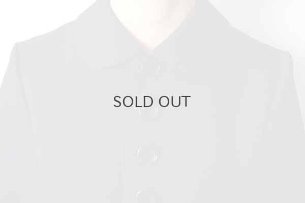 画像18: ウールギャバ 丸襟ジャケット (NV)