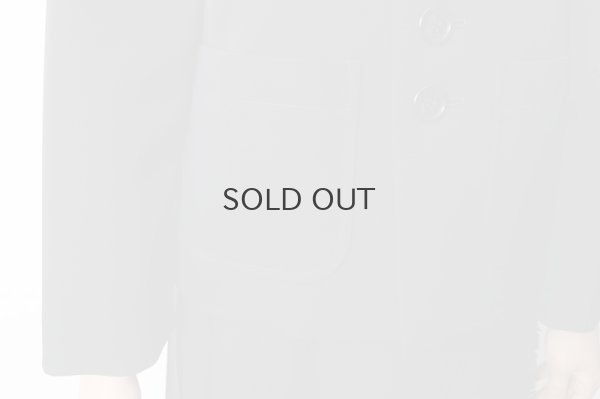 画像19: ウールギャバ 丸襟ジャケット (NV)