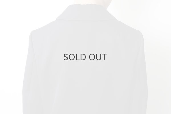 画像21: ウールギャバ 丸襟ジャケット (NV)