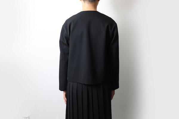 画像12: ビッグボタン ノーカラージャケット (NV)