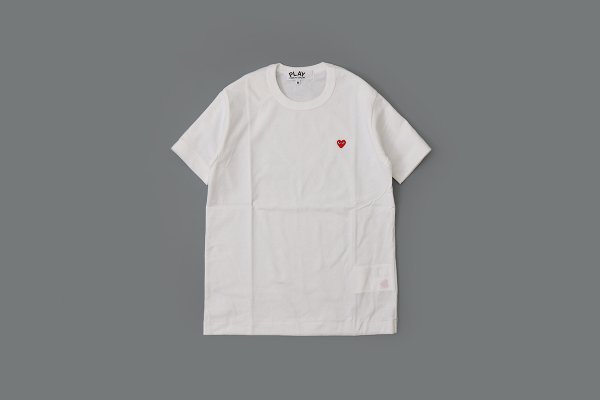 画像1: 【Men's】PLAY T-SHIRT SMALL RED HEART 