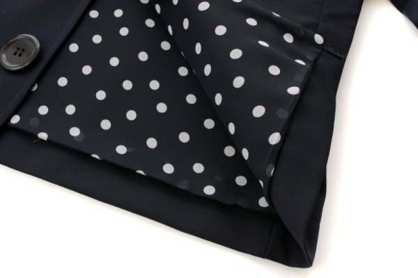 画像5: ビッグボタン ノーカラージャケット (NV)