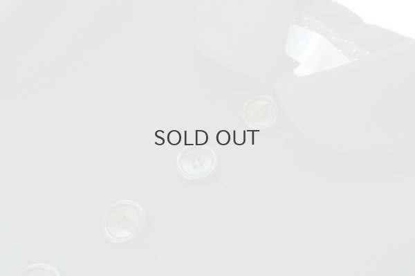 画像4: ウールギャバ 丸襟ジャケット (BK)