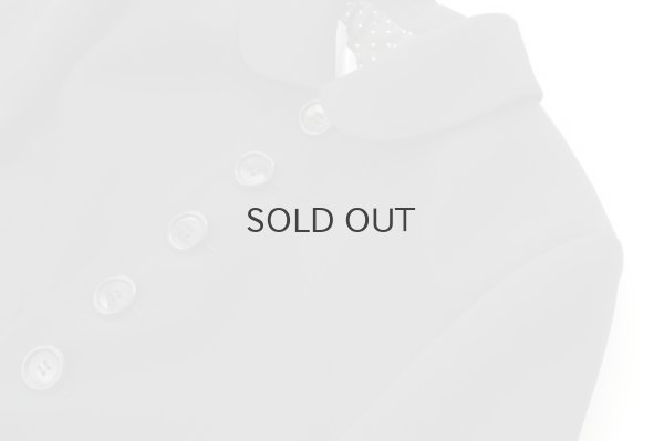 画像5: ウールギャバ 丸襟ジャケット (BK)