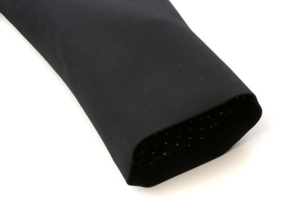 画像7: ウールギャバ 丸襟ジャケット (BK)