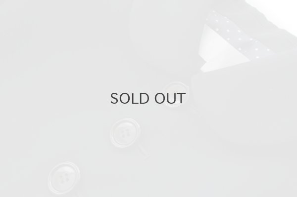 画像4: ウールギャバ 丸襟ジャケット (NV)