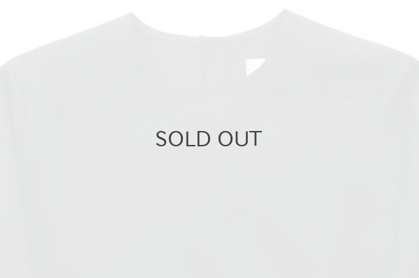 画像3: ウールギャバ ノーカラーワンピース (BK)