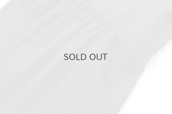 画像6: ウールギャバ ノーカラーワンピース (BK)