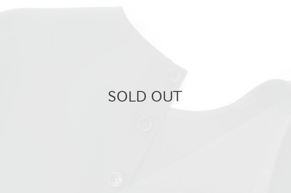 画像9: ウールギャバ ノーカラーワンピース (BK)