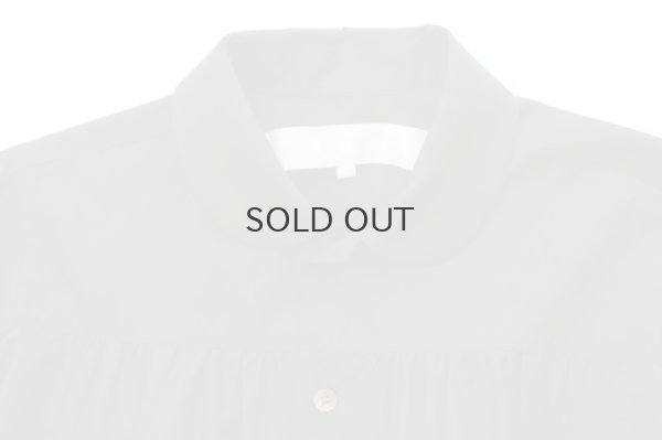 画像3: 丸襟ギャザーブラウス (BK)