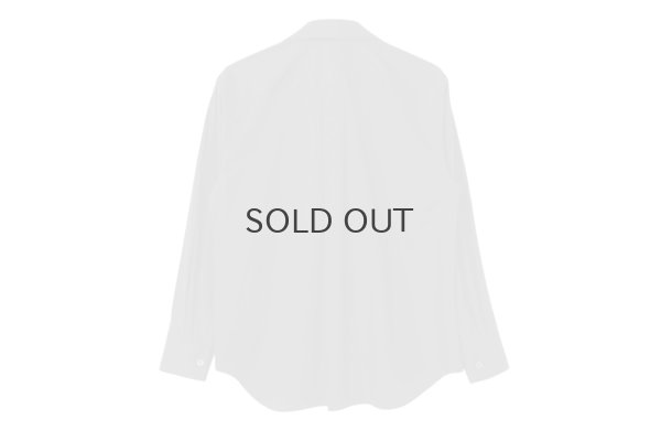 画像2: ポケット付き丸襟ブラウス (BK)