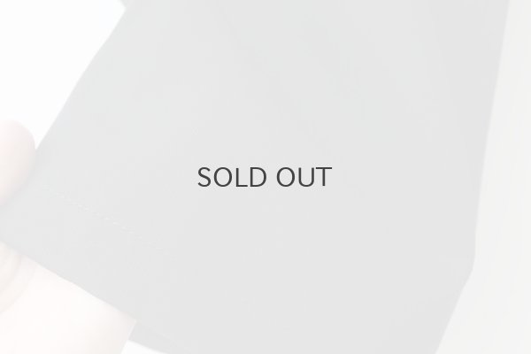 画像11: ウールギャバ後染めパッチポケットギャザーパンツ (BK)