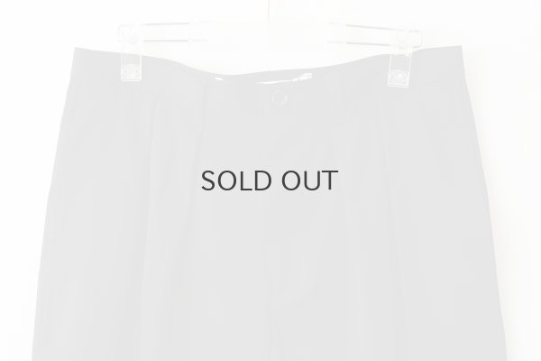 画像3: ウールギャバ後染パンツ (BK)