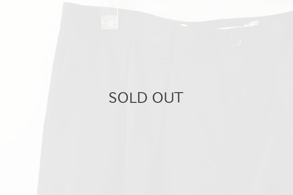 画像4: ウールギャバ後染パンツ (BK)