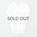 SALE30%OFF!! 綿ブロードリボンブラウス (WH)