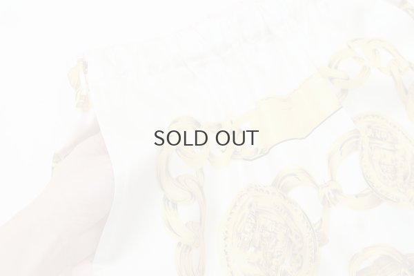 画像4: エステルスカーフ柄プリントMIXパンツ (PK)