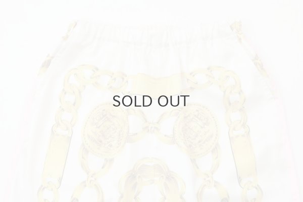 画像3: エステルスカーフ柄プリントMIXパンツ (PK)