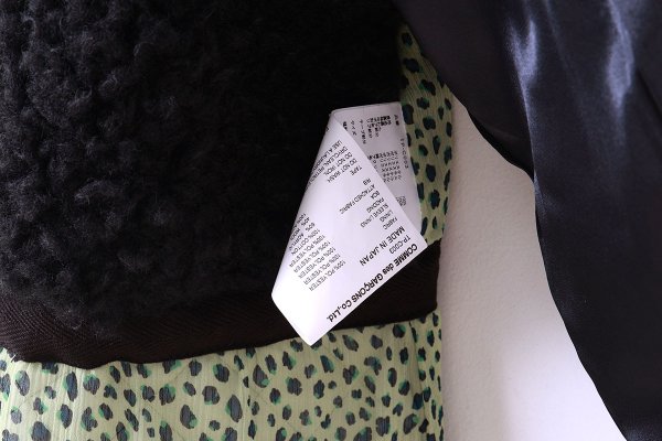 画像13: SALE30%OFF エステルタフタキルティングノーカラーコート(BK)