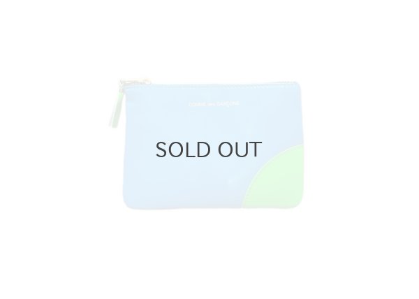 画像1: CDG WALLET SUPER FLUOポーチ  (BL)
