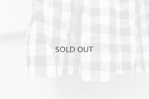 画像5: SALE15%OFF!! 綿リネンギンガムチェック製品洗ワンピース