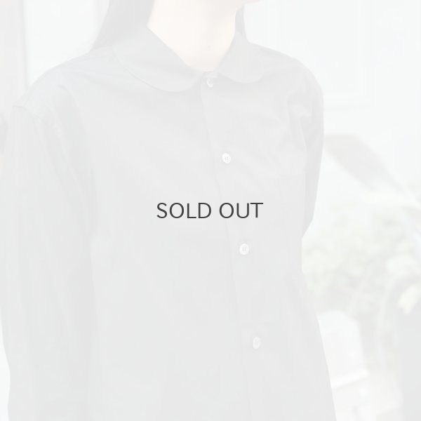 画像12: ポケット付き丸襟ブラウス (WH)