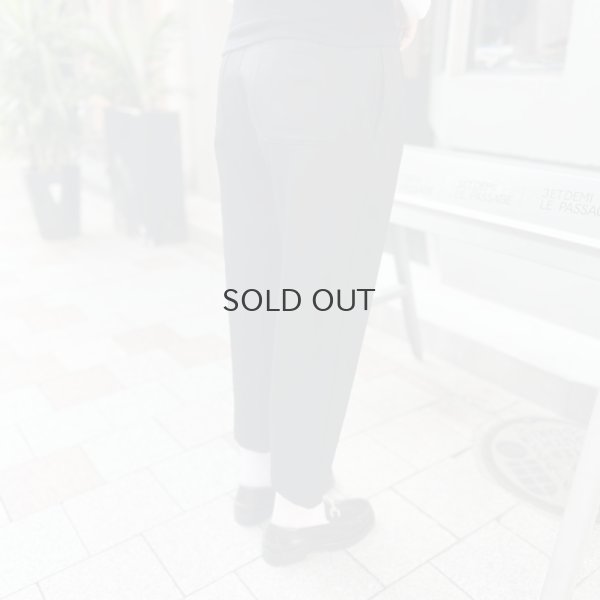 画像12: ウールギャバ後染パンツ (NV)