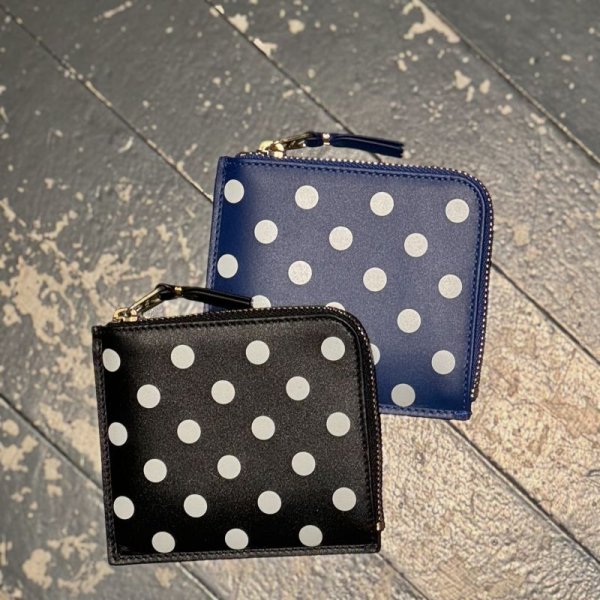 画像5: CDG WALLET Polka Dots Printed ジップウォレット  (NV)