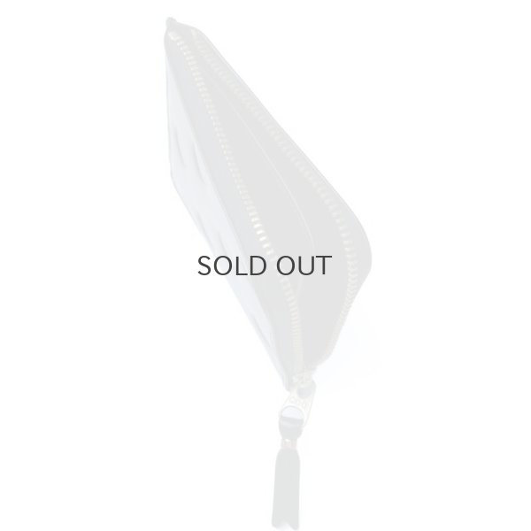 画像3: CDG WALLET Polka Dots Embosses ジップウォレット (BK)