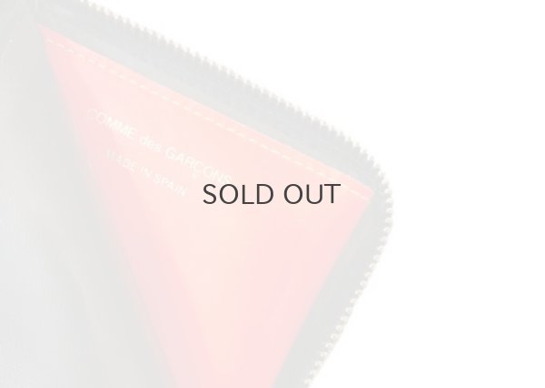 画像4: CDG WALLET SUPER FLUO ジップウォレット  (GR×BL)