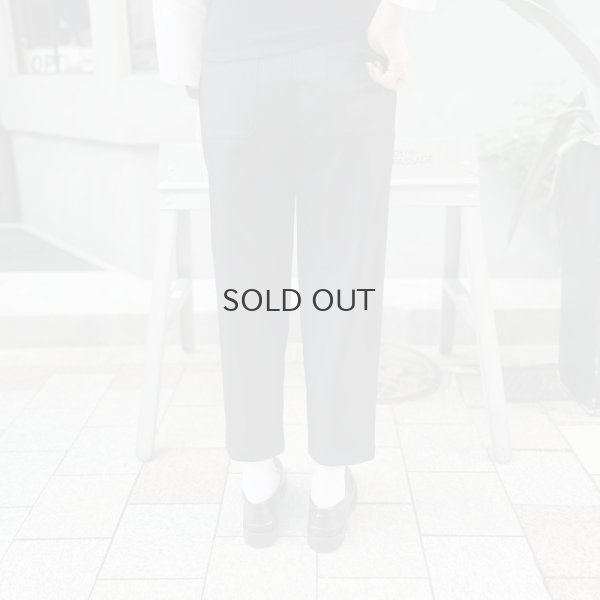 画像13: ウールギャバ後染パンツ (NV)