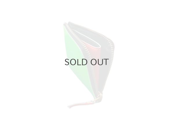 画像3: CDG WALLET SUPER FLUO ジップウォレット  (GR×BL)