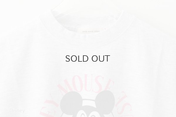 画像3: GOOD ROCK SPEED | MICKEY MOUSE / DESIGN T-SHIRT (Ash)