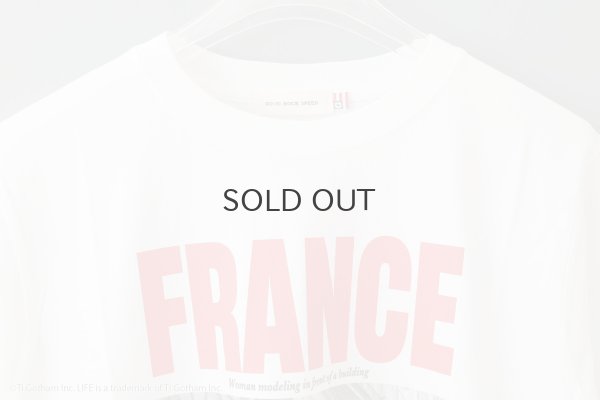 画像3: GOOD ROCK SPEED | LIFE PC PHOTO T-SHIRT FRANCE (WH)