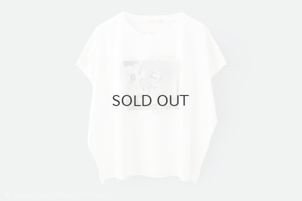 画像1: GOOD ROCK SPEED | LIFE PC PHOTO T-SHIRT TEENAGE GIRL (WH)