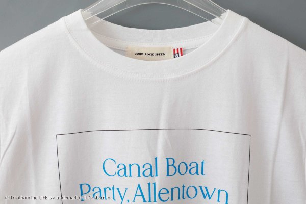 画像3: SALE35%OFF!! GOOD ROCK SPEED | LIFE PC PHOTO T-SHIRT Canal Boat (WH)