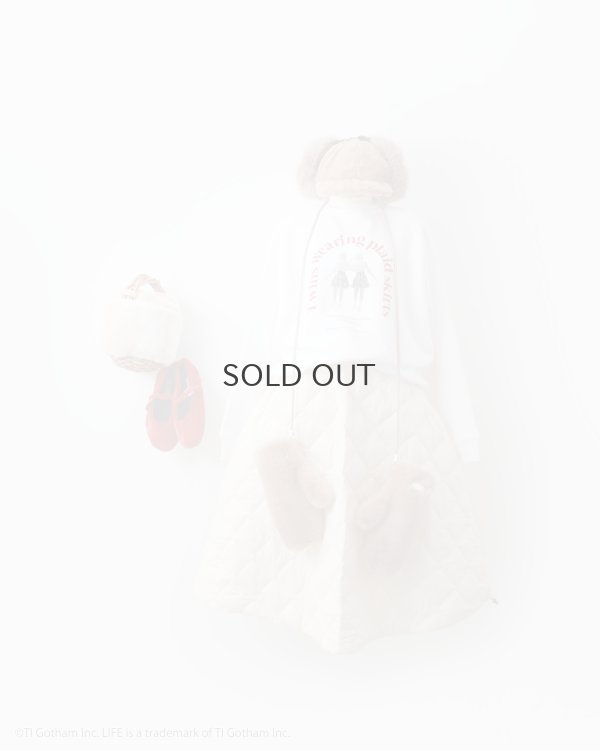 画像13: GOOD ROCK SPEED | Twins wearing plaid skirts SWEAT (WH) 