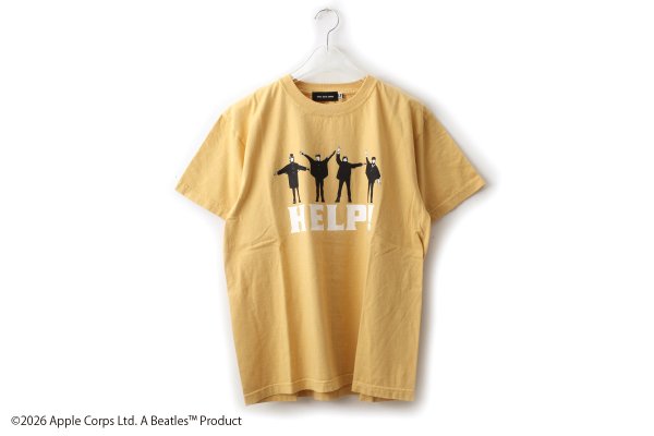 画像1: THE BEATLES | “HELP!” Front & Back Print T-Shirt (YW)